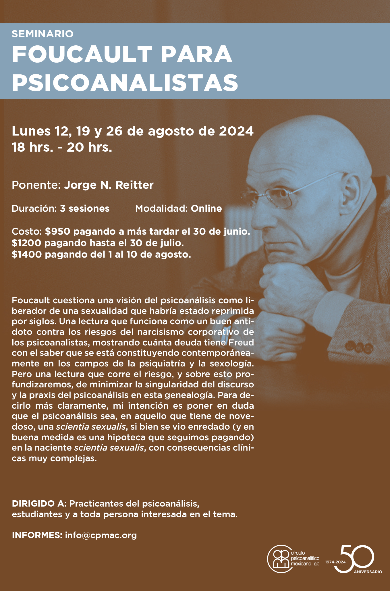 1. CPM Cartel_Seminario Foucault